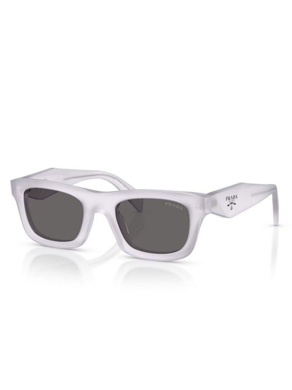 NWT Prada PR C06S 22G08Z Grey Silver Sunglasses PRC06S
